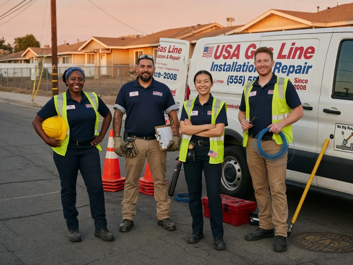 Gas Line Installation company in Wapakoneta, OH